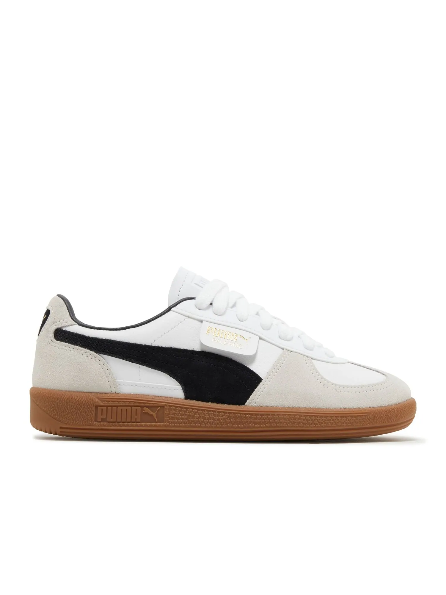 Кроссовки Puma Wmns Palermo 'White Vapor Grey Gum' — изображение 1 из 4, белый