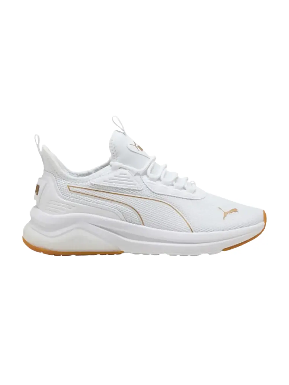 Женские кроссовки Puma Amplifier — изображение 1 из 1, белый/золотистый