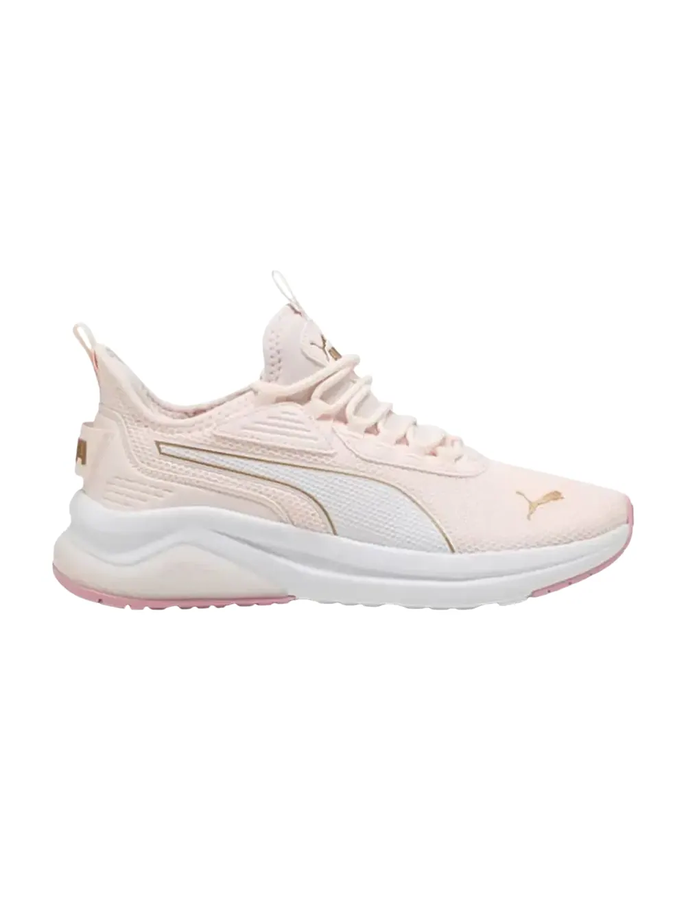 Женские кроссовки Puma Amplifier — изображение 1 из 1, белый-золотистый