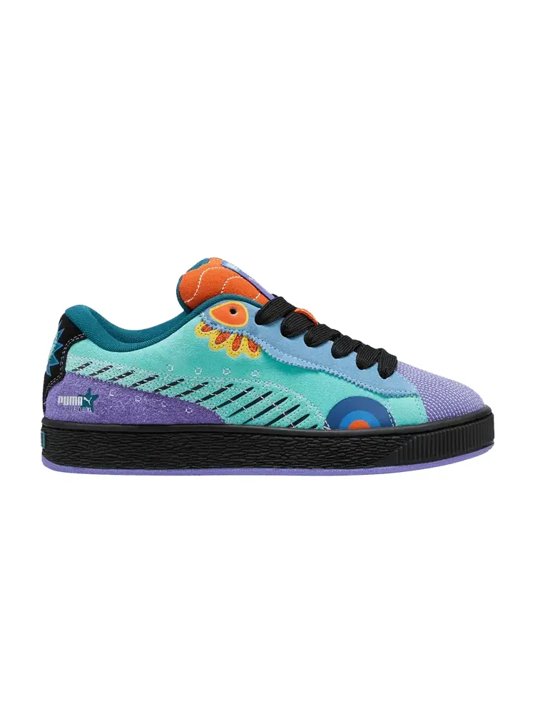 Кроссовки Puma Suede XL Dia De Los Muertos Pack - Mint — изображение 1 из 1, коричневый