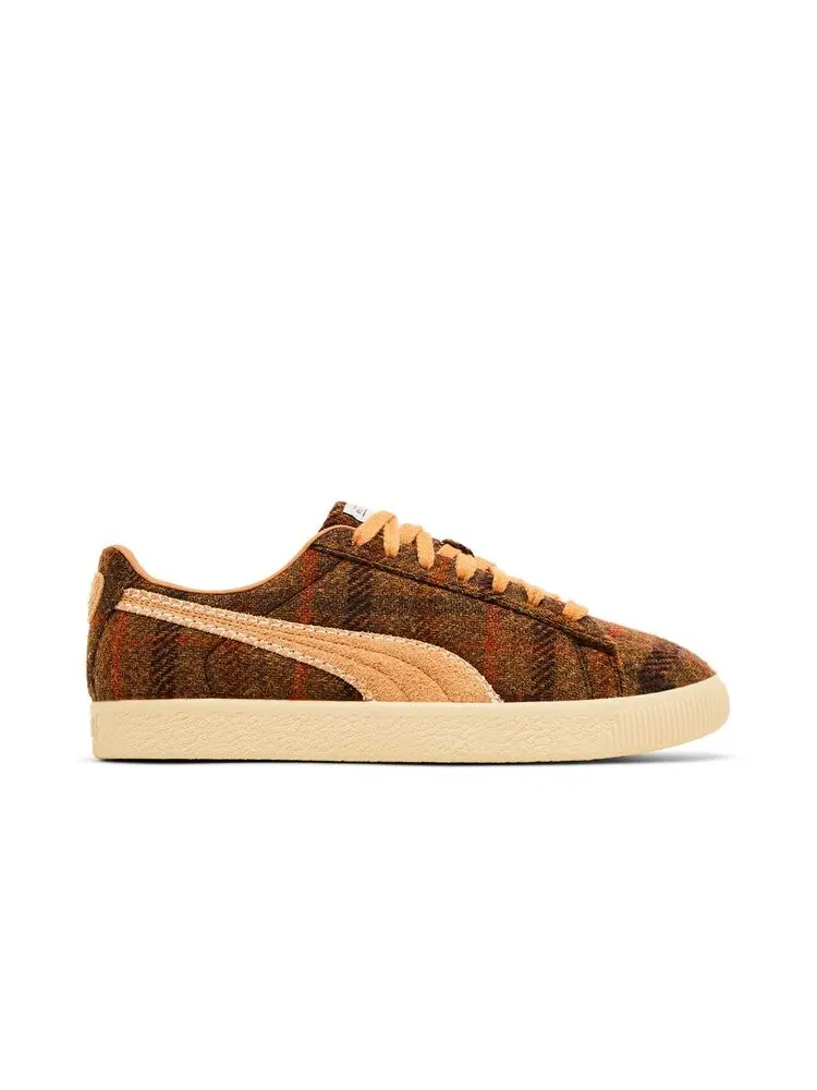 Кроссовки Puma Clyde Harris Tweed Pack - Caramel Latte — изображение 1 из 6, бежевый