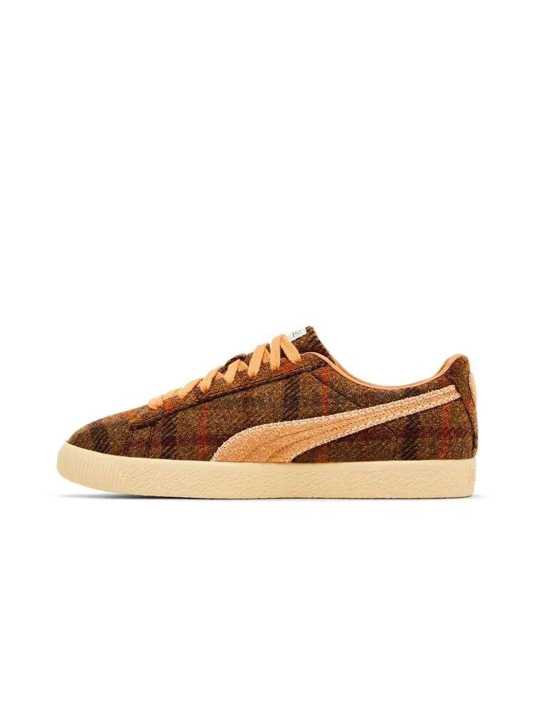 Кроссовки Puma Clyde Harris Tweed Pack - Caramel Latte — изображение 3 из 6, бежевый