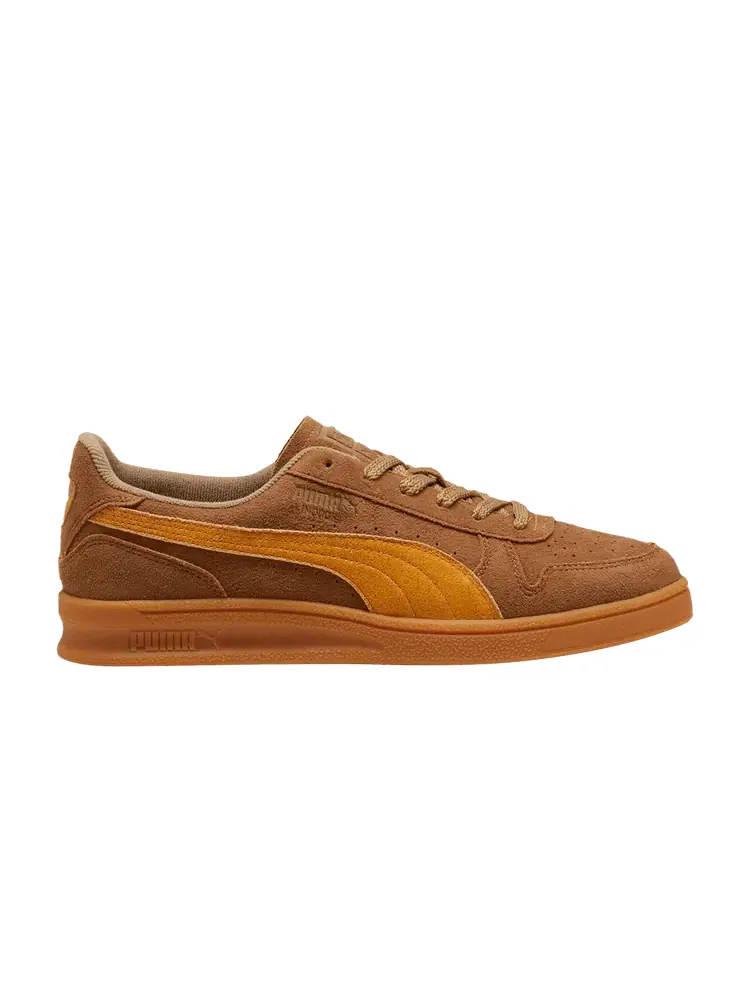 Кроссовки Puma Indoor R Suede Chocolate Chip Sport Yellow — изображение 1 из 1, желтый