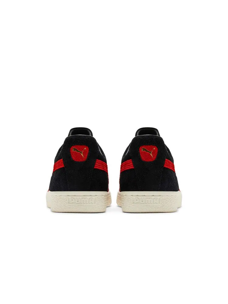 Кроссовки Puma Suede Vintage Made in Japan 'Black Red' — изображение 7 из 9, черный/красный