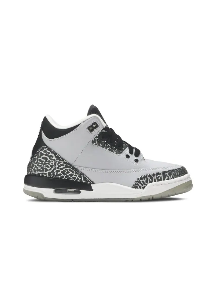 Кроссовки Air Jordan 3 Retro BG 'Wolf Grey' — изображение 1 из 4, серый