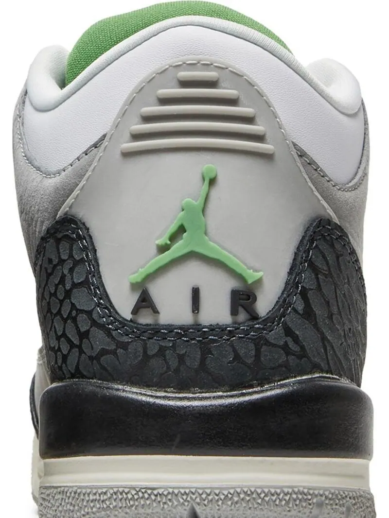 Кроссовки Air Jordan 3 Retro GS Chlorophyll — изображение 7 из 8, зеленый