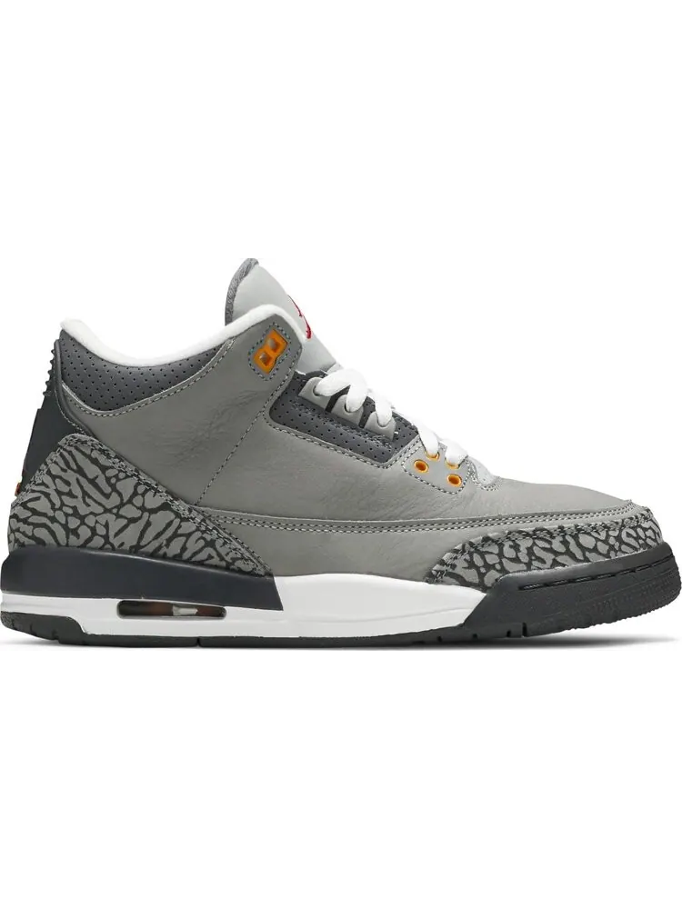 Кроссовки Air Jordan 3 Retro GS Cool Grey 2021 — изображение 1 из 8, серый