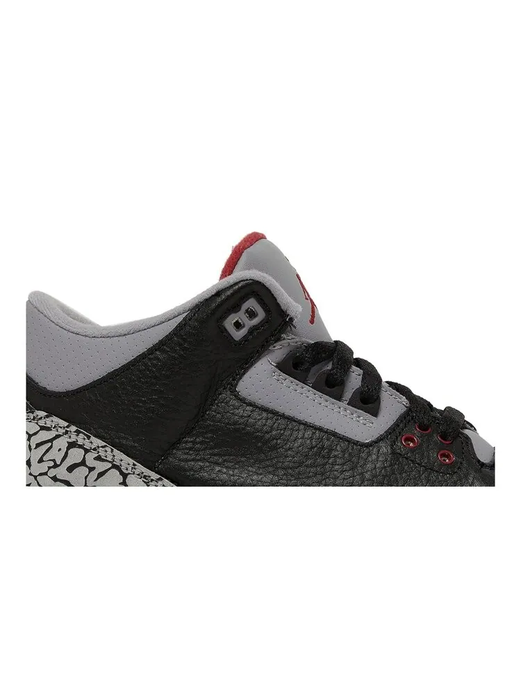 Кроссовки Air Jordan 3 Retro GS 'Cement' 2011 — изображение 2 из 4, черный