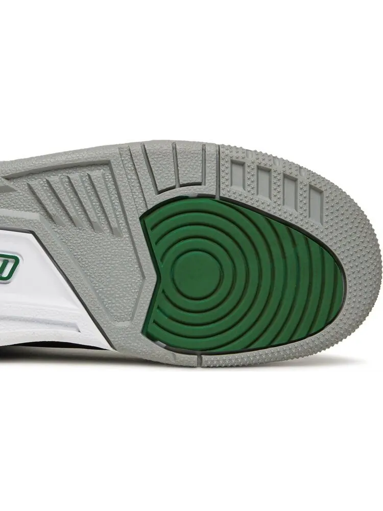 Кроссовки Air Jordan 3 Retro GS Pine Green — изображение 5 из 8, черный