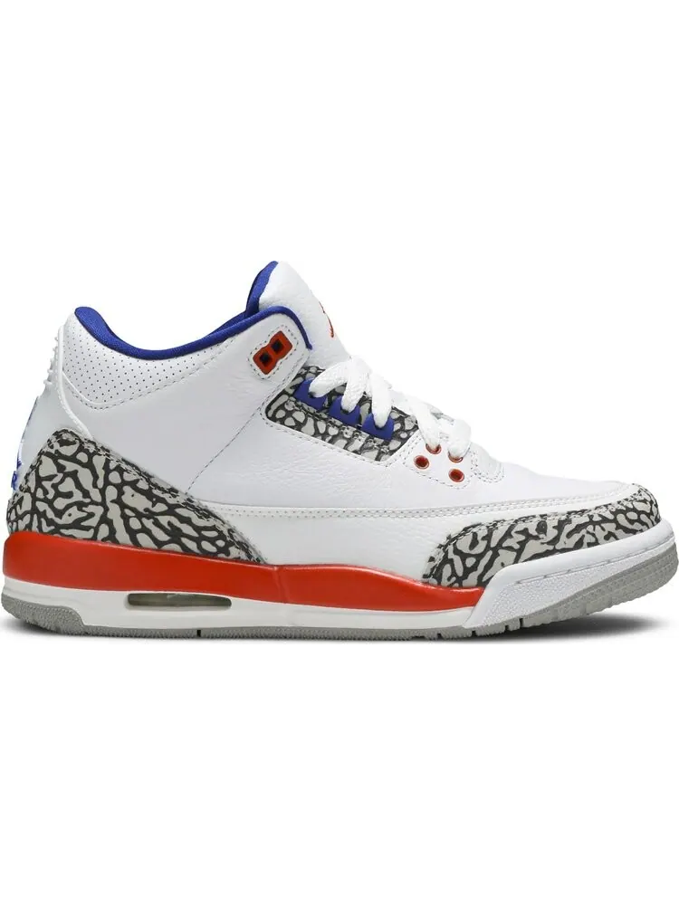 Кроссовки Air Jordan 3 Retro GS Knicks — изображение 1 из 8, белый