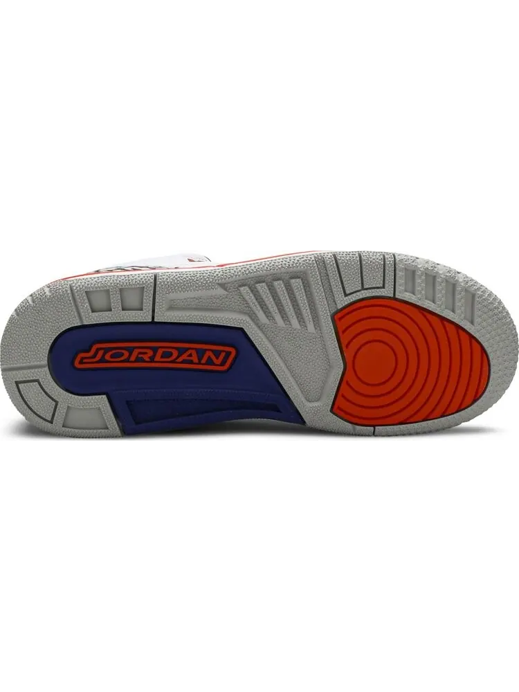 Кроссовки Air Jordan 3 Retro GS Knicks — изображение 4 из 8, белый