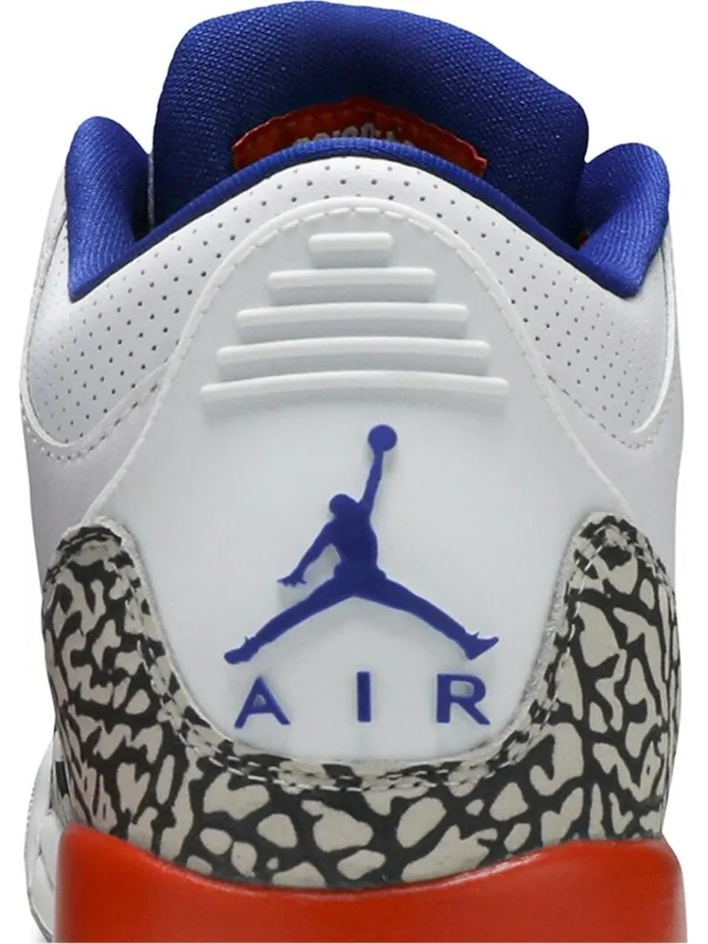 Кроссовки Air Jordan 3 Retro GS Knicks — изображение 7 из 8, белый