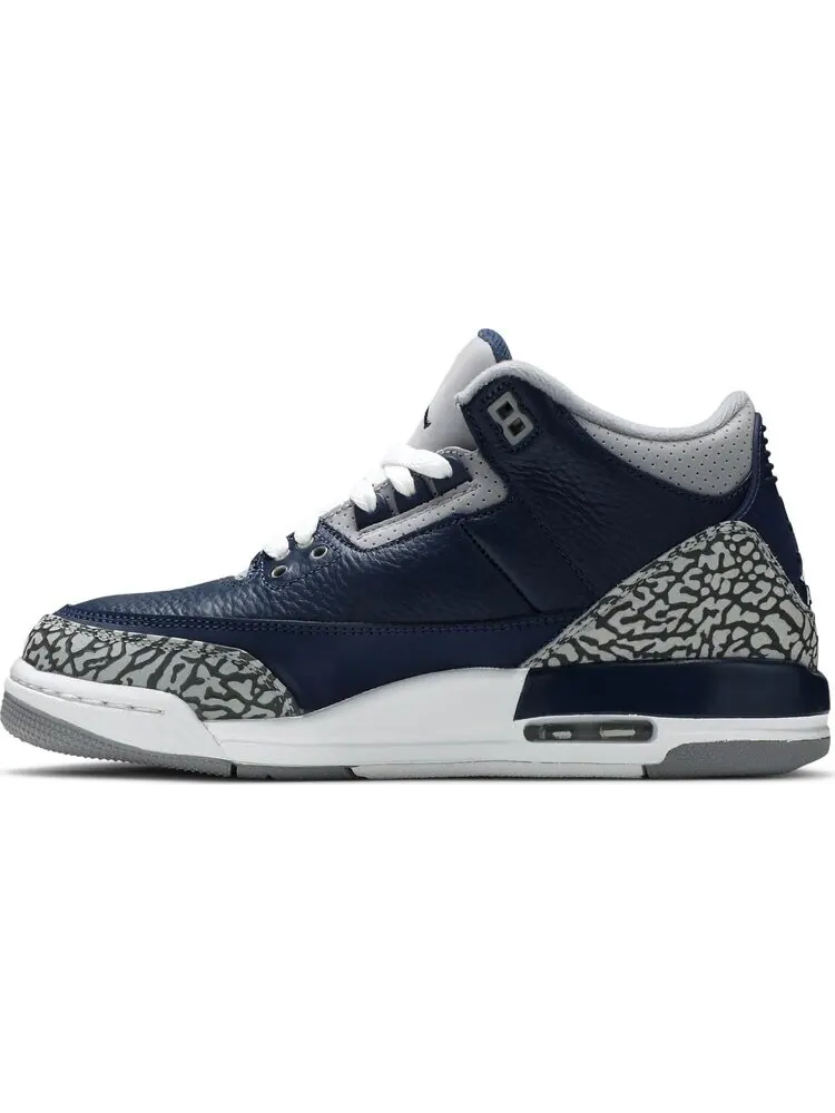 Кроссовки Air Jordan 3 Retro GS Georgetown — изображение 3 из 8, синий