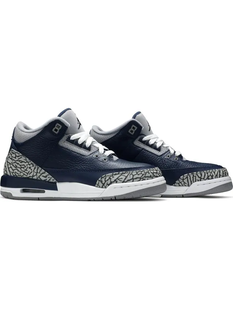 Кроссовки Air Jordan 3 Retro GS Georgetown — изображение 8 из 8, синий