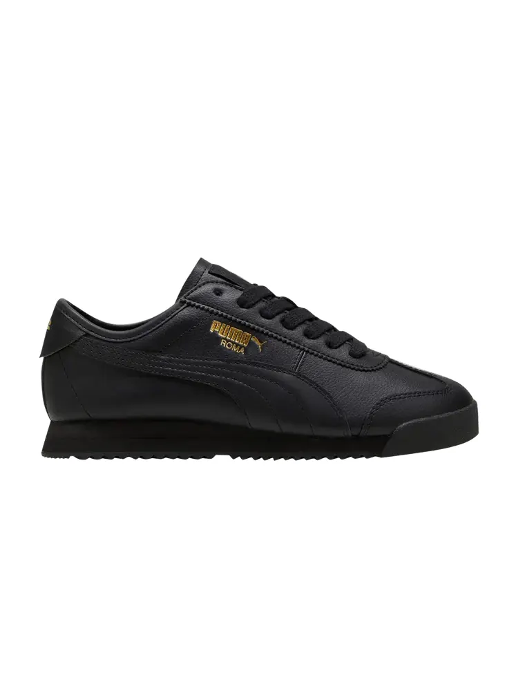 Кроссовки Puma Roma '68 Revival - Black Gold' — изображение 1 из 1, черный/золотистый