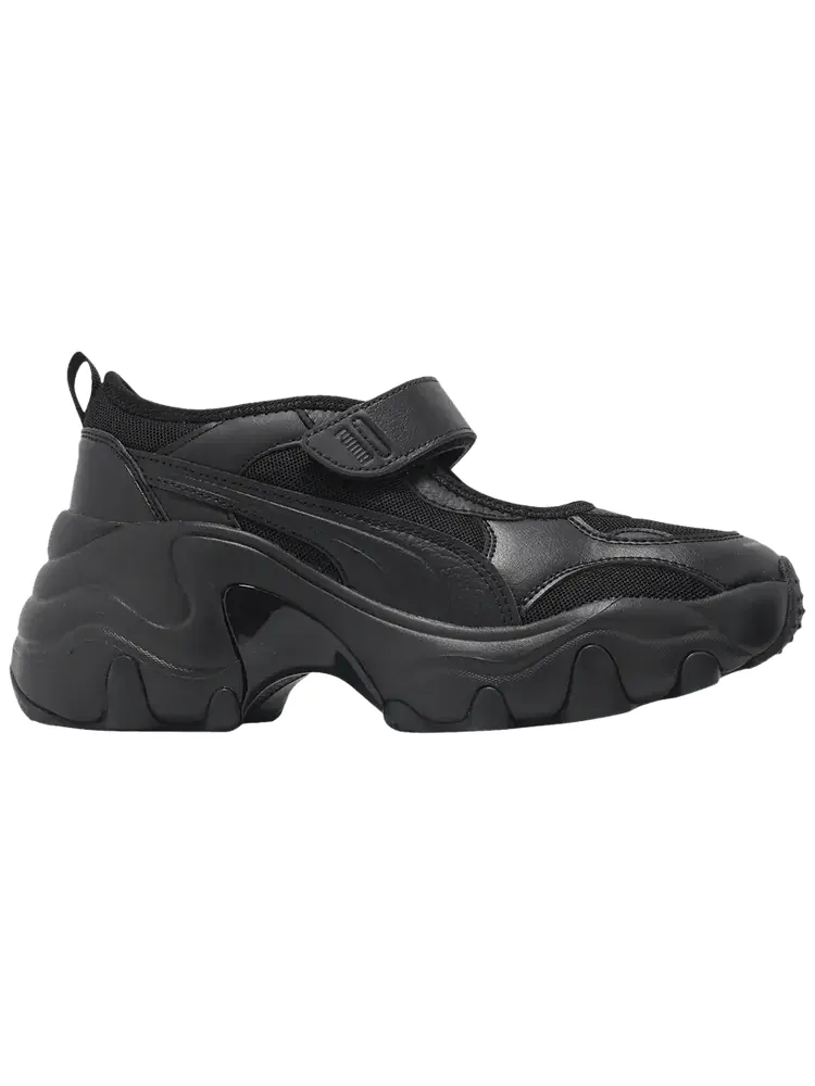 Сандалии Puma Wmns Pulsar Wedge Sandal 'Black' — изображение 1 из 1, черный