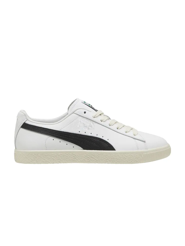 Кроссовки Puma Clyde Leather 'White Black' — изображение 1 из 1