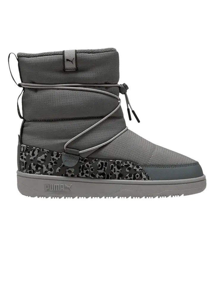 Ботинки Puma Wmns Snowbae Boot Animal Print - Mineral Grey — изображение 1 из 1, серый