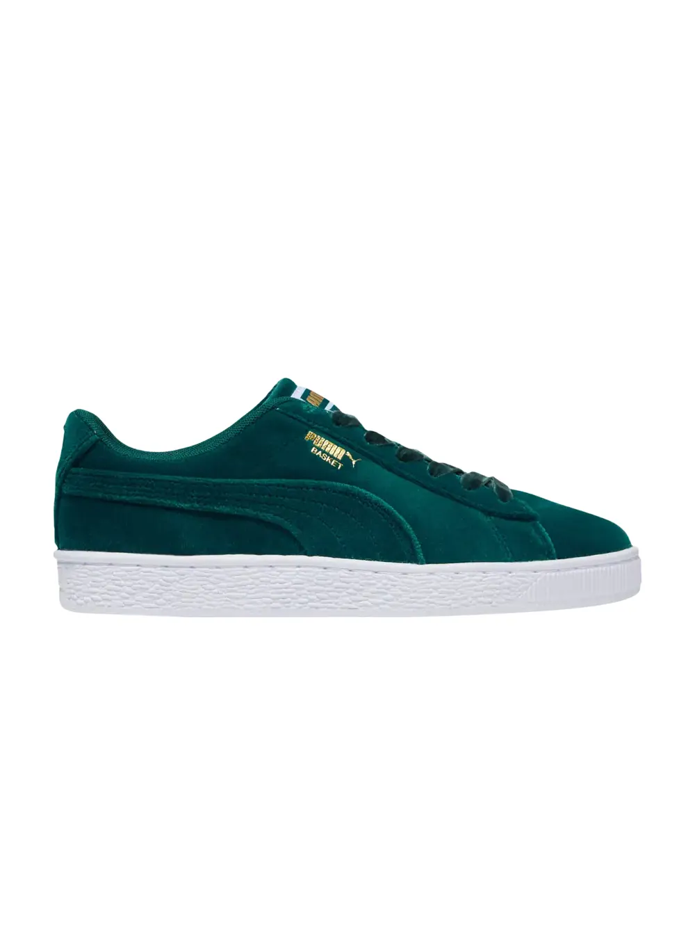 Кроссовки Wmns Basket Puma — изображение 1 из 1, золотистый/белый