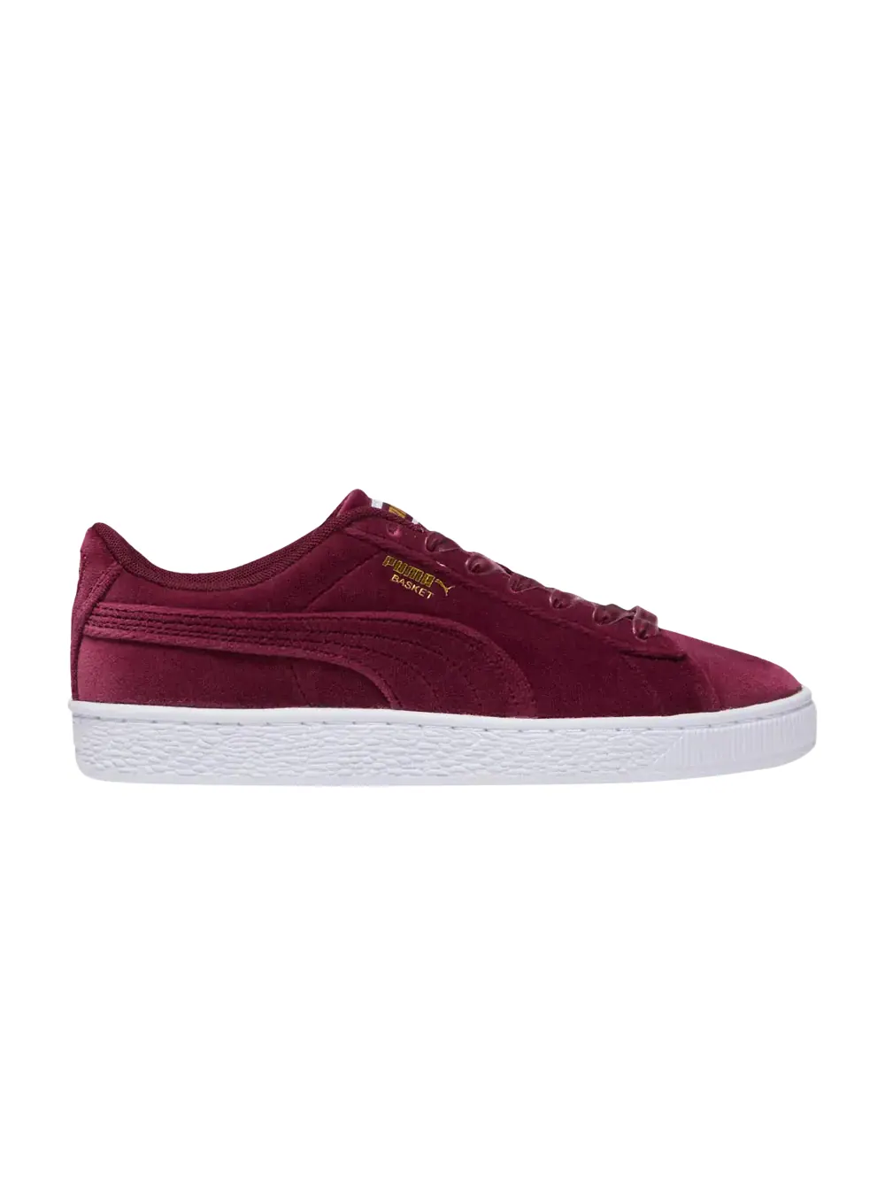 Кроссовки Wmns Basket Puma — изображение 1 из 1, темный/золотистый/белый