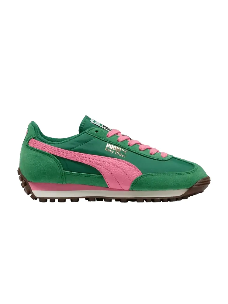 Кроссовки Puma Easy Rider Vintage 'Archive Green Poised Pink' — изображение 1 из 1, зеленый/розовый