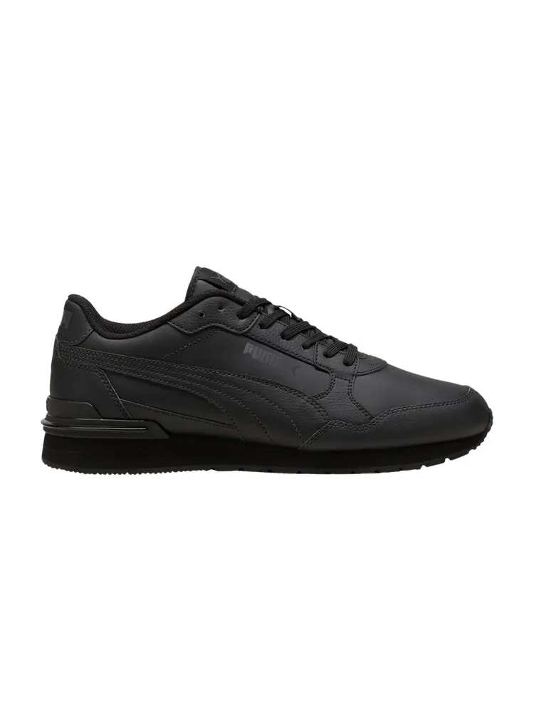 Кроссовки ST Runner v4 Leather 'Black Shadow Grey' — изображение 1 из 1, черный серый