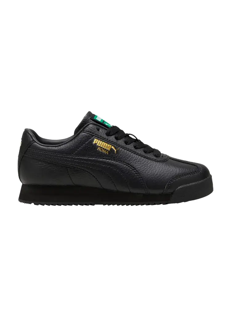 Кроссовки Puma Roma 24 Standard Big Kid 'Black' — изображение 1 из 1, черный
