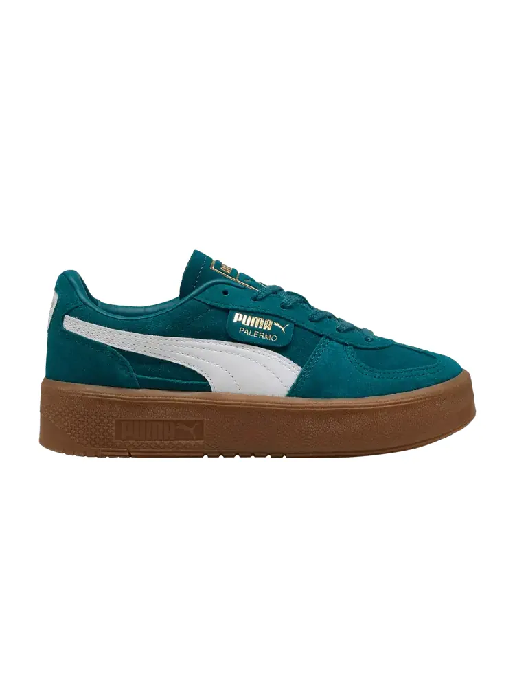 Кроссовки Puma Wmns Palermo Elevata Cold Green Gum — изображение 1 из 1, зеленый