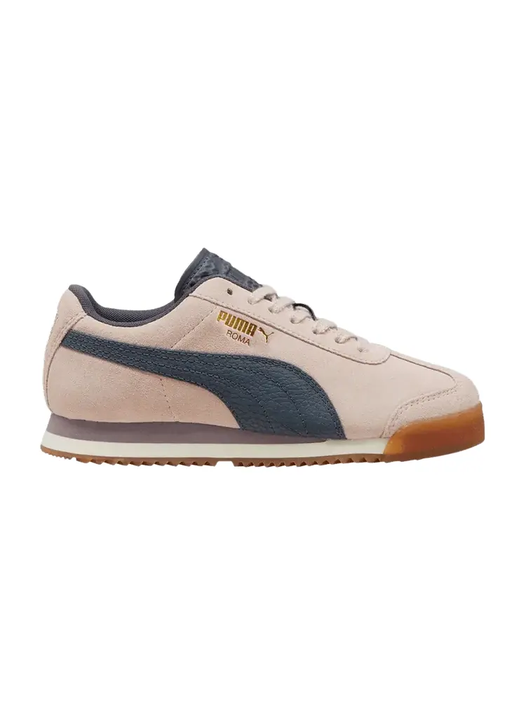 Кроссовки Puma Roma 24 Suede Big Kid Mauve Mist Galactic Grey — изображение 1 из 1, серый