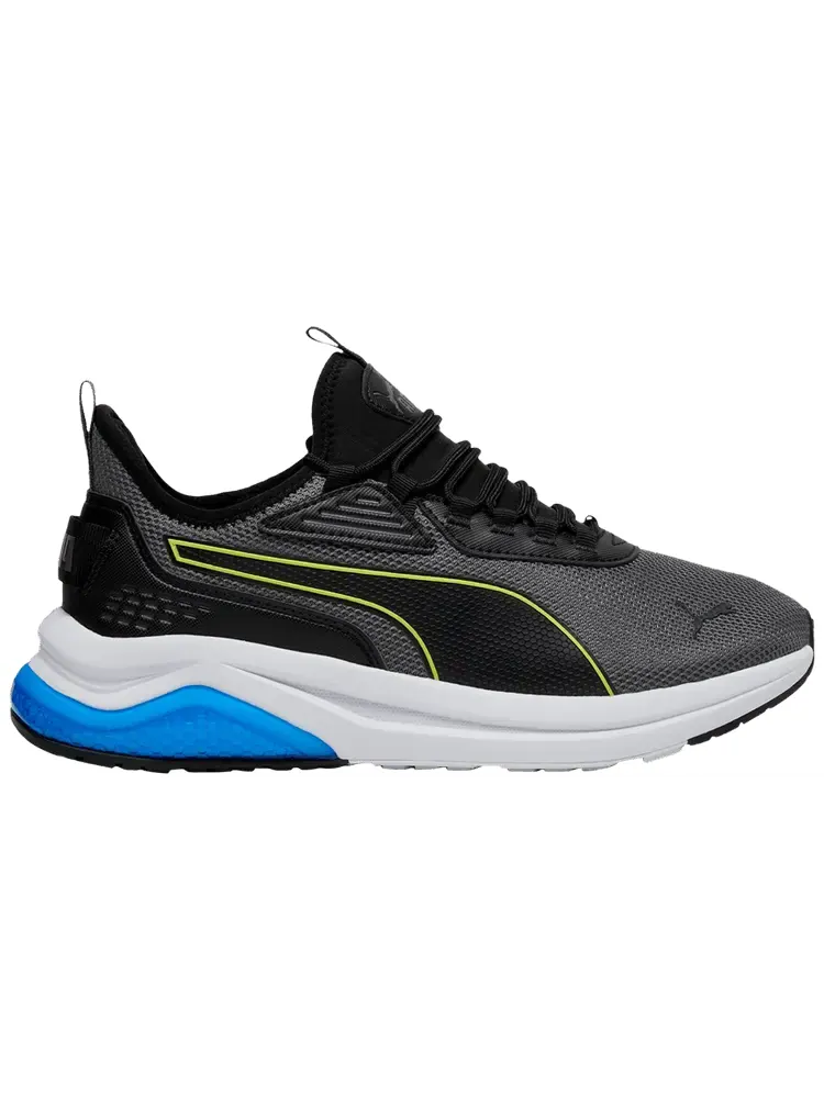 Кроссовки Puma Amplifier Wide 'Cool Dark Grey Electric Lime' — изображение 1 из 1, темный серый