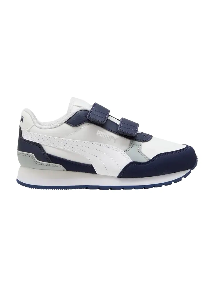Кроссовки ST Runner v4 Nylon Little Kid — изображение 1 из 1, белый темно-синий