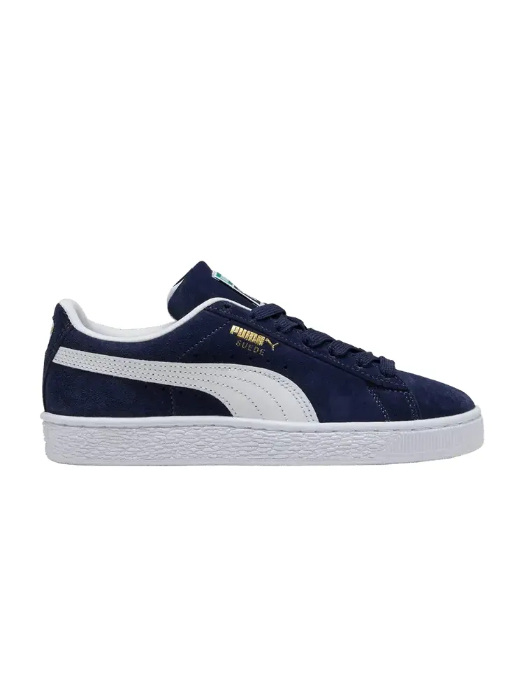 Кроссовки Puma Suede Classic Big Kid 'Navy' — изображение 1 из 1, темно-синий/белый