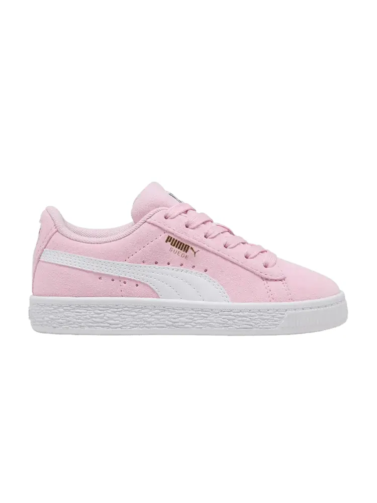 Кроссовки Puma Suede Classic Little Kid 'Pink Lady' — изображение 1 из 1, розовый/белый