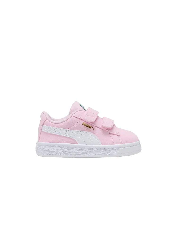 Кроссовки Puma Suede Classic Velcro Toddler 'Pink Lady' — изображение 1 из 1, розовый/белый