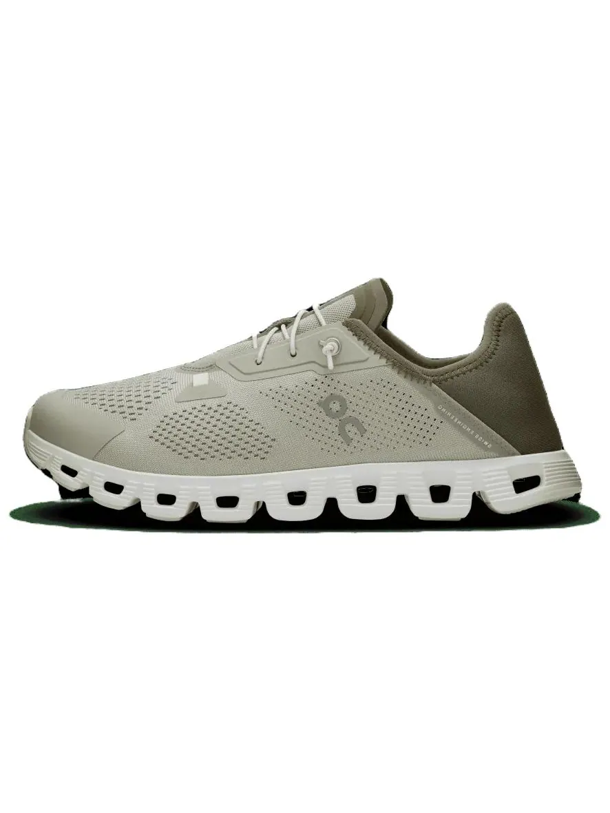Кроссовки On Cloud 5 Coast 'Chalk Olive' — изображение 1 из 6, белый зеленый