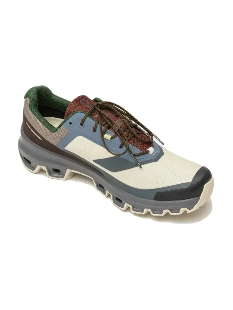 Кроссовки On Cloudventure Packer Shoes Waterproof 'Pearl St e' — изображение 2 из 7, зеленый синий коричневый