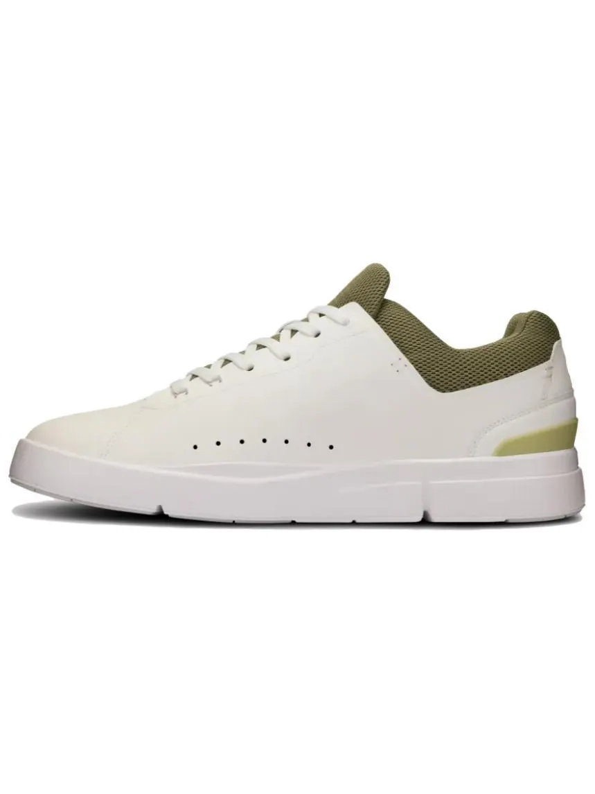 Кроссовки On The Roger Advantage 'White Olive' — изображение 2 из 7, белый зеленый