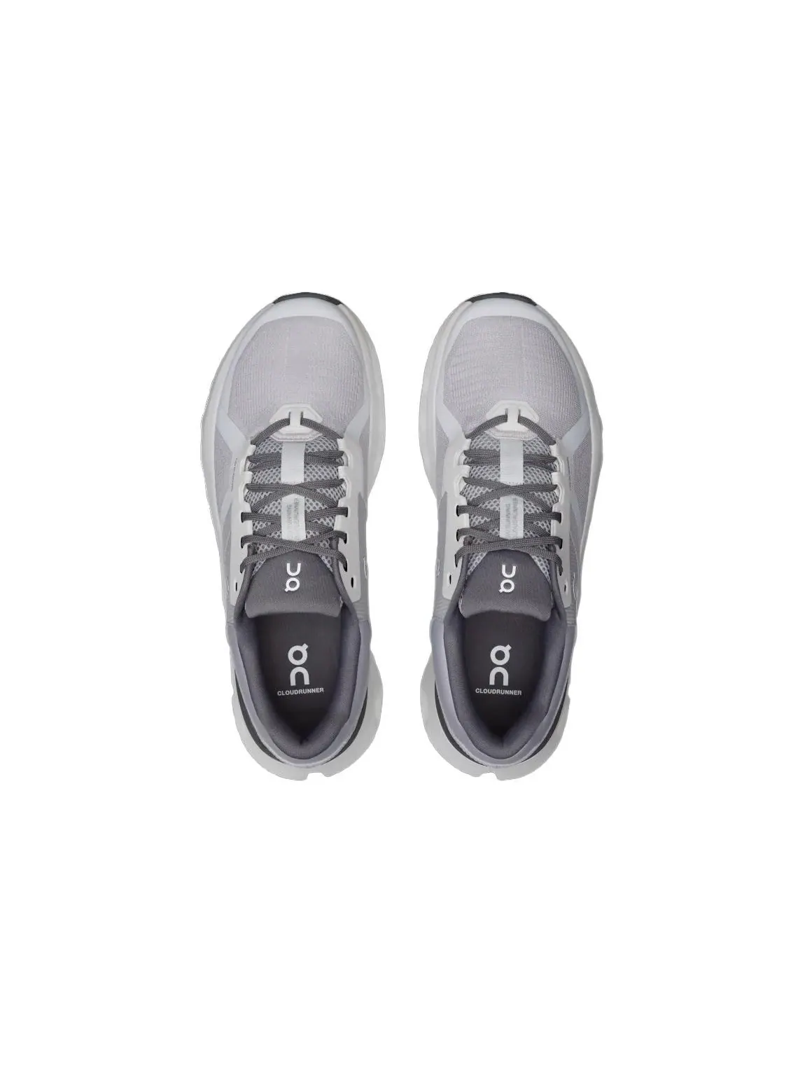 Кроссовки On Cloudrunner 2 Frost White — изображение 3 из 6, серый белый