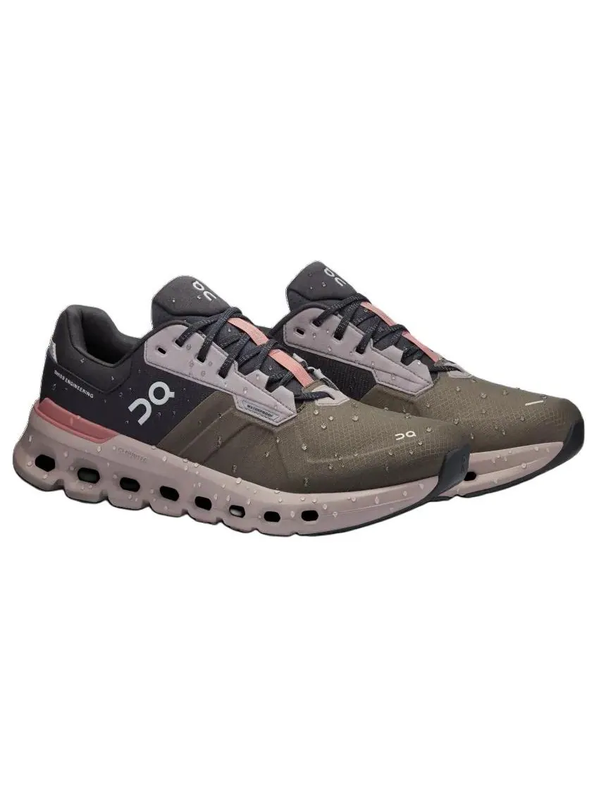 Кроссовки On Cloudrunner 2 Waterproof — изображение 3 из 7, оливковый