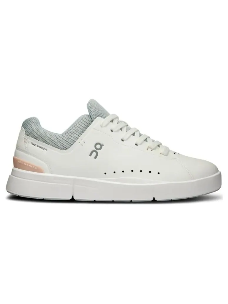 Кроссовки женские On THE ROGER Skateboarding Shoes — изображение 1 из 6, белый/розовый