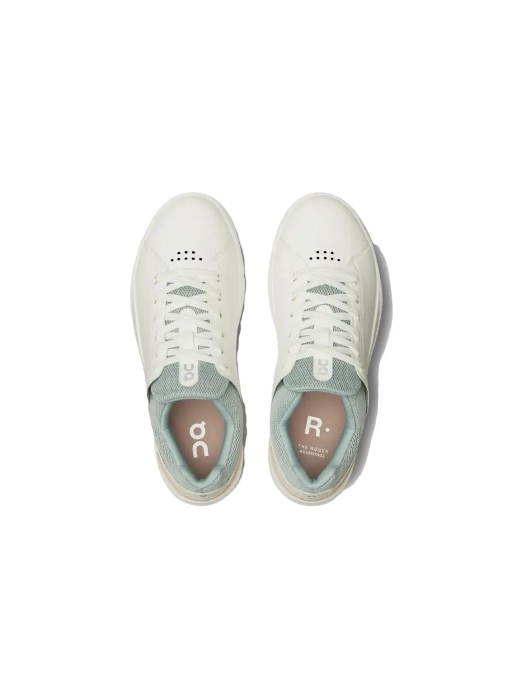 Кроссовки женские On THE ROGER Skateboarding Shoes — изображение 4 из 6, белый/розовый
