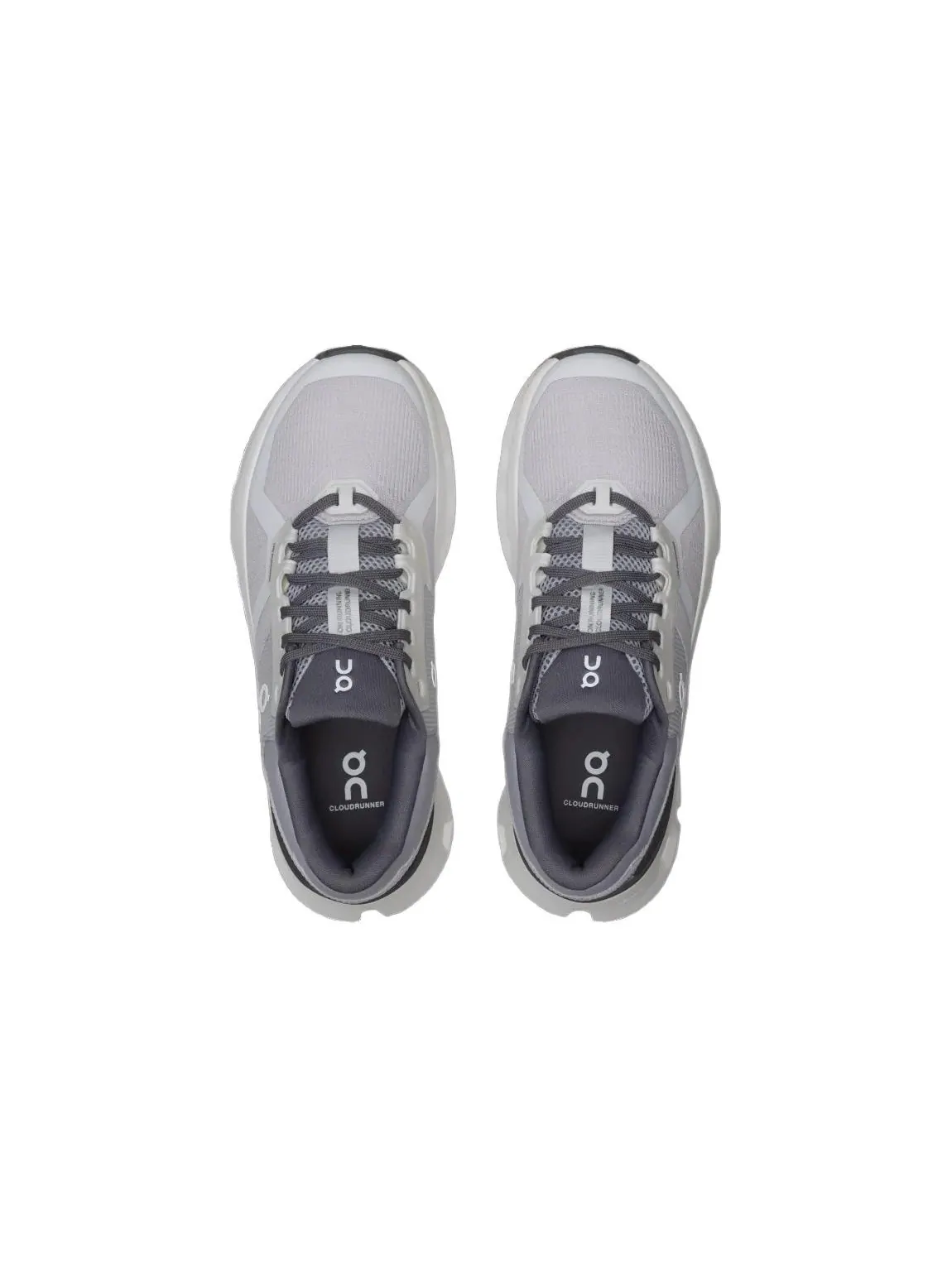 Кроссовки женские On Running Cloudrunner 2 Frost White — изображение 4 из 7, белый