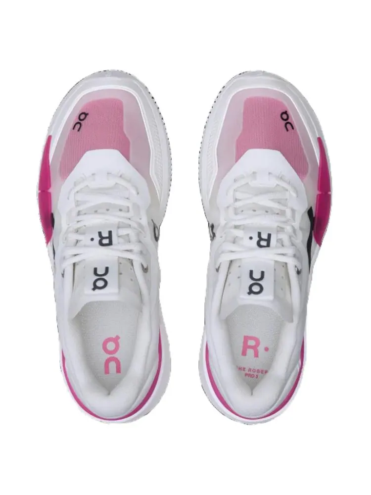Кроссовки женские On The Roger Pro 2 White Pink — изображение 4 из 7, белый/розовый