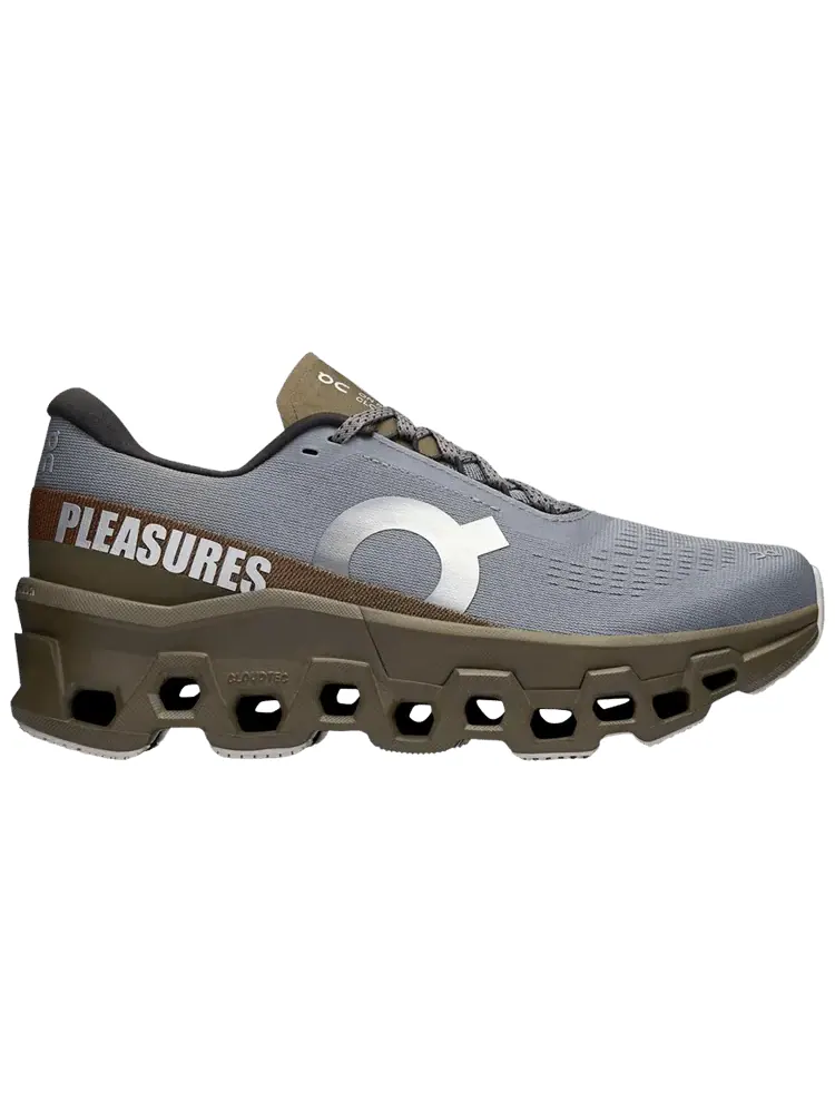 Кроссовки On The Loop Running Supply x Pleasures CloudmOnster 2, для бега — изображение 1 из 1, зеленый