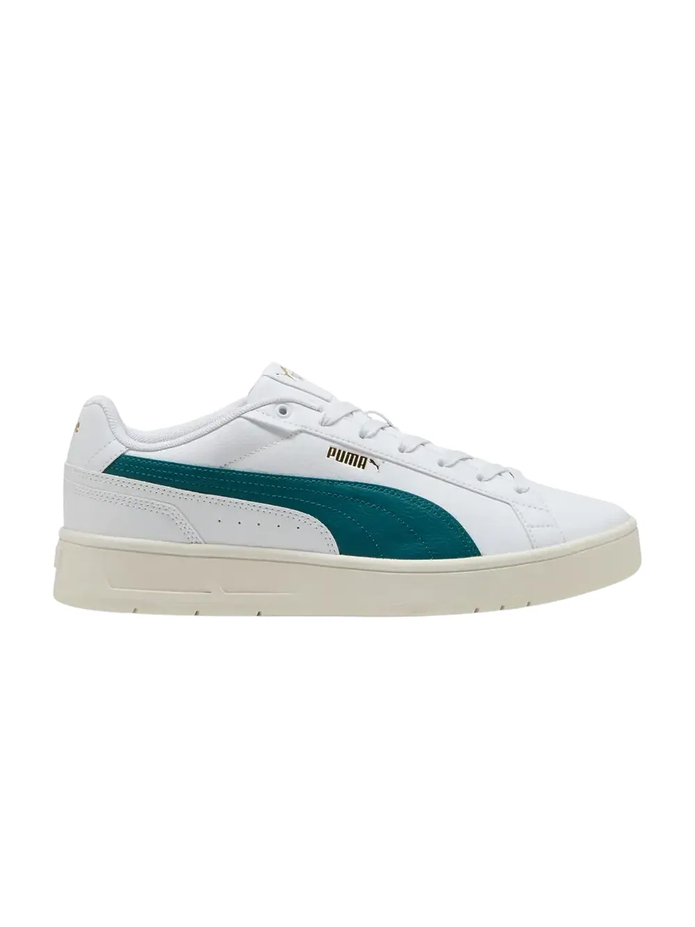 Кроссовки Puma Court Classico — изображение 1 из 1, белый/зеленый