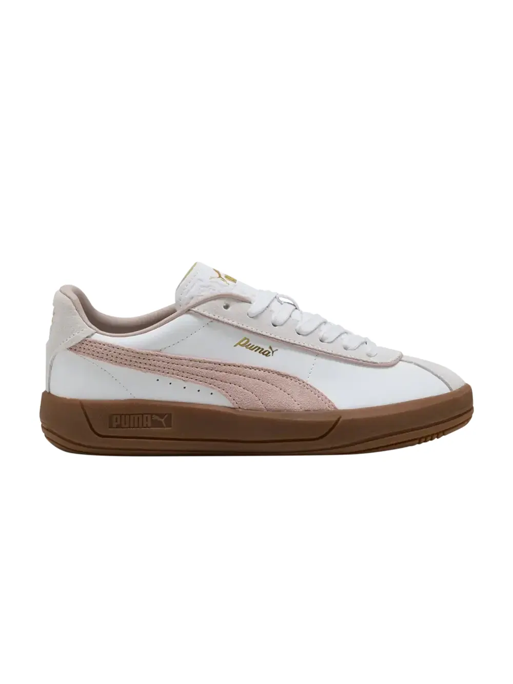 Кроссовки Puma Wmns Club Klassika — изображение 1 из 1, белый/розовый