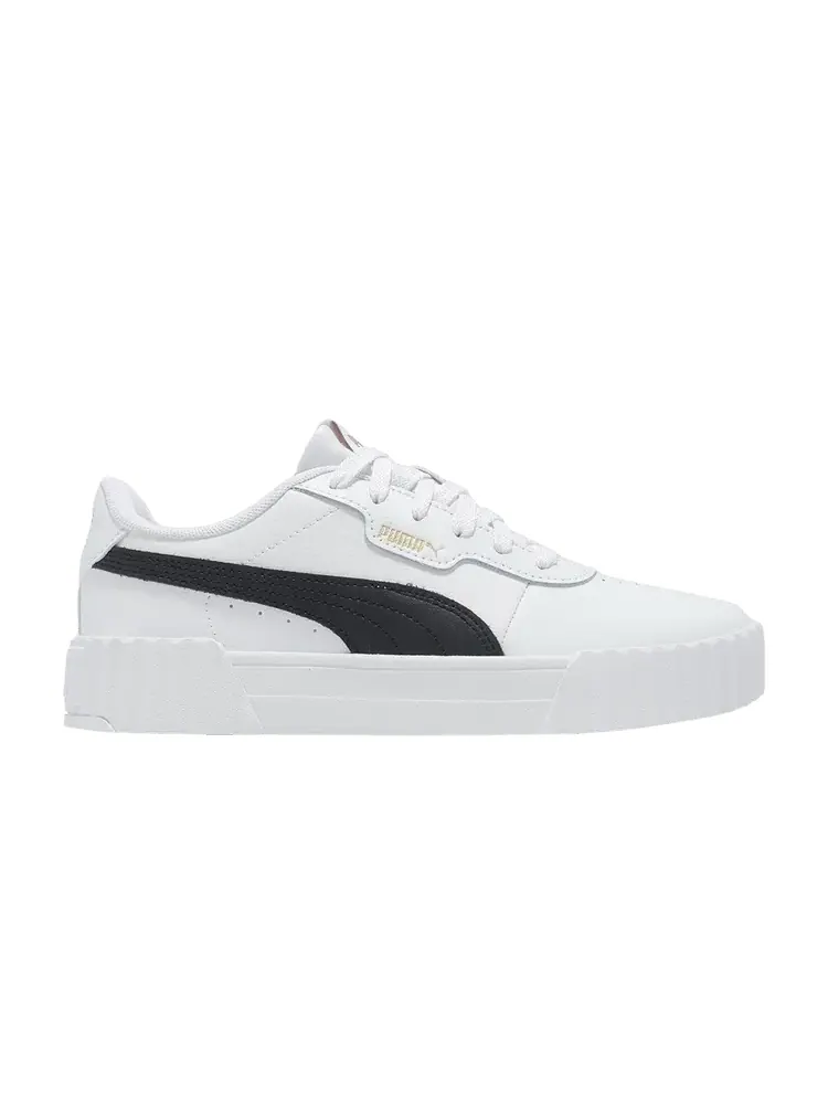 Кроссовки Puma Wmns Carina 3.0 'White Black' — изображение 1 из 1, белый/черный/золотистый