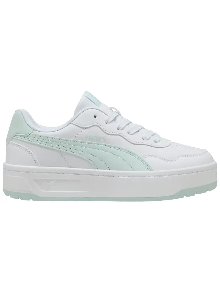 Кроссовки Puma Wmns Court Lally Skye 'White Peaceful Blue' — изображение 1 из 1, белый синий