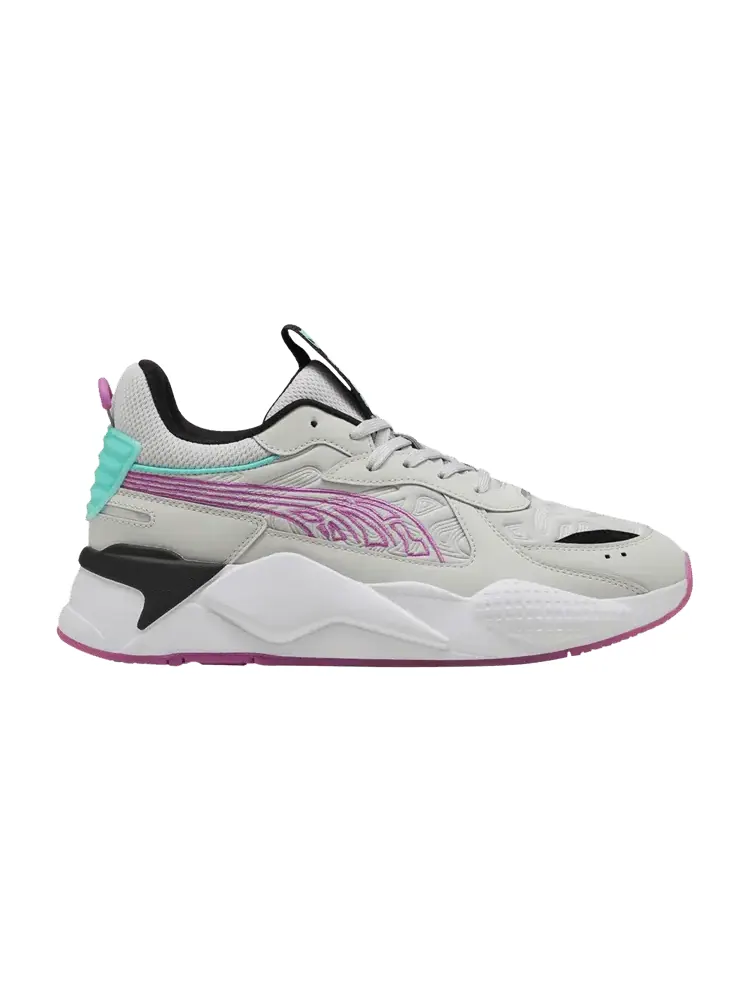 Кроссовки RS-X 'Alien - Glacial Grey Wild Berry' — изображение 1 из 1, серый
