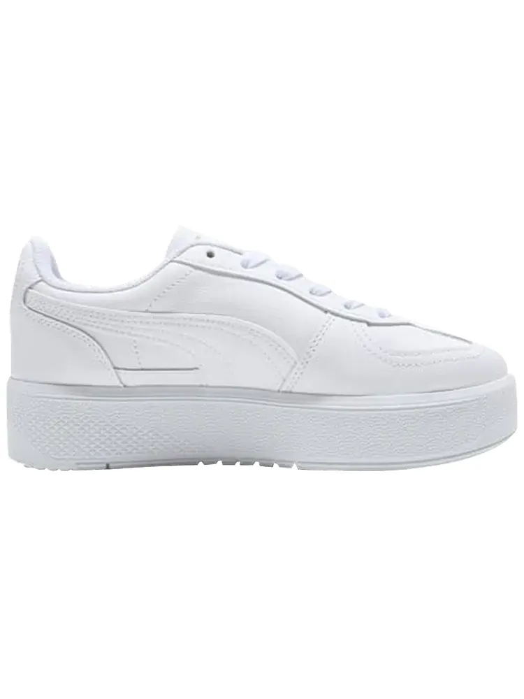 Женские кроссовки Puma Palermo Elevata Leather — изображение 1 из 1, белый